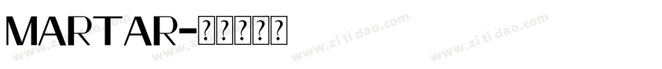 Martar字体转换