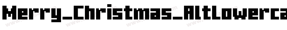 Merry_Christmas_AltLowercaseInitial-Regular字体转换