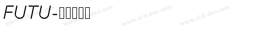 FUTU字体转换