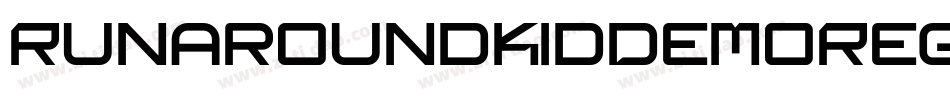 RunaroundKidDemoRegular-Rx33字体转换 RunaroundKidDemoRegular-Rx33字体转换