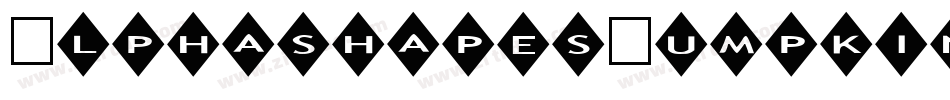 AlphashapesPumpkins-9Kn0字体转换