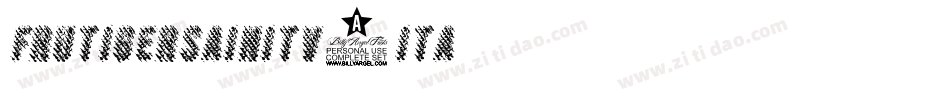 FrutigerSAINItv1Ita字体转换