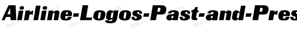 Airline-Logos-Past-and-Present字体转换