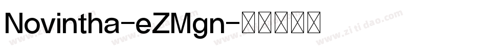 Novintha-eZMgn字体转换