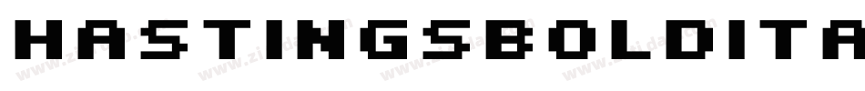 HastingsBoldItalic-rqz7字体转换
