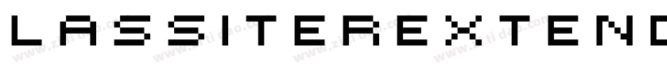 LassiterExtendedBold-l7Rw字体转换