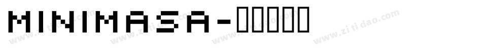 MiniMasa字体转换