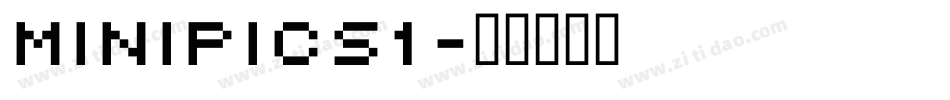 MiniPics1字体转换