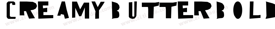 CreamyButterBold-vVDy字体转换