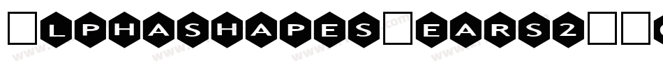 AlphashapesGears2-G0jD字体转换
