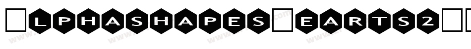 AlphashapesHearts2A-MZ4v字体转换