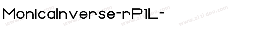MonicaInverse-rP1L字体转换