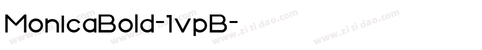MonicaBold-1vpB字体转换