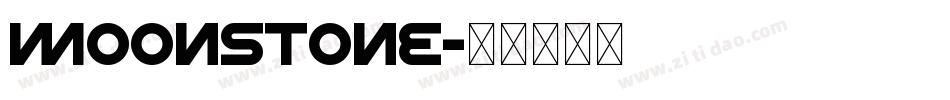 Moonstone字体转换