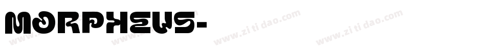 MORPHEUS字体转换