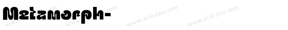 Metamorph字体转换
