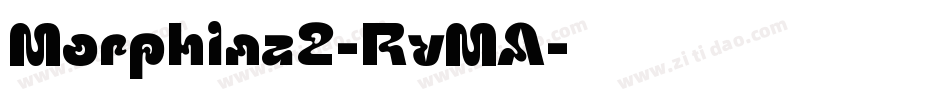 Morphina2-RvMA字体转换