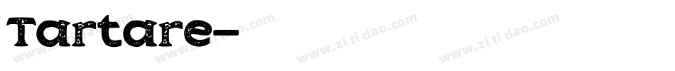 Tartare字体转换