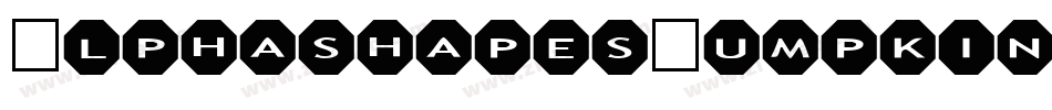 AlphashapesPumpkins-9Kn0字体转换