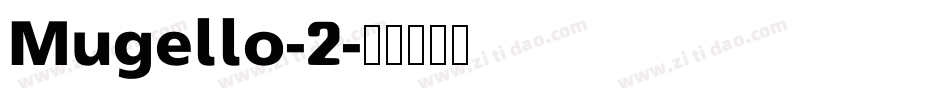 Mugello-2字体转换