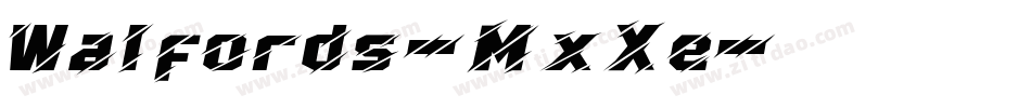 Walfords-MxXe字体转换