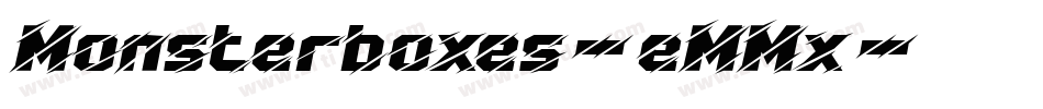 Monsterboxes-eMMx字体转换