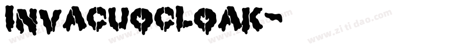 InvacuoCloak字体转换