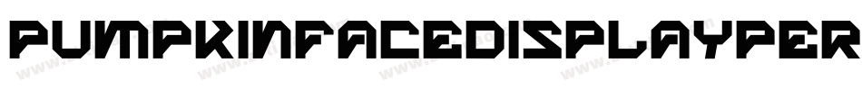 PumpkinFaceDisplayPersonalUse-ow1R0字体转换 PumpkinFaceDisplayPersonalUse-ow1R0字体转换
