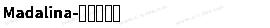 Madalina字体转换