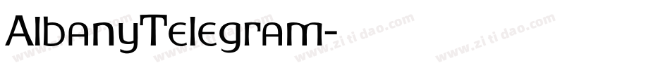 AlbanyTelegram字体转换