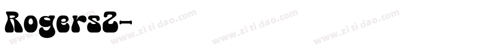 Rogers2字体转换