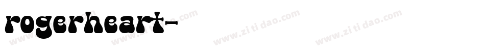 rogerheart字体转换