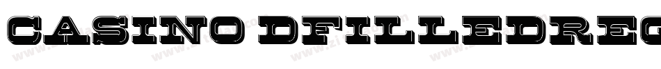 Casino3DFilledRegular-EaqRj字体转换