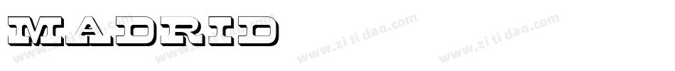 Madrid字体转换