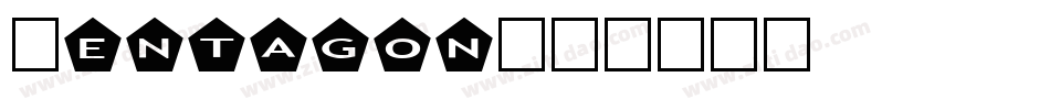 Pentagon字体转换