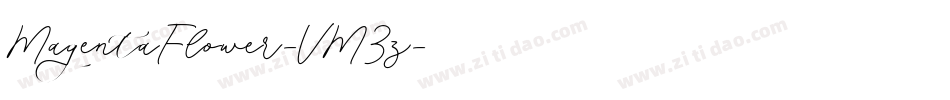 MagentaFlower-VM3z字体转换