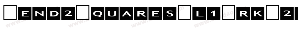 Bend2SquaresOl1Brk-2do8字体转换