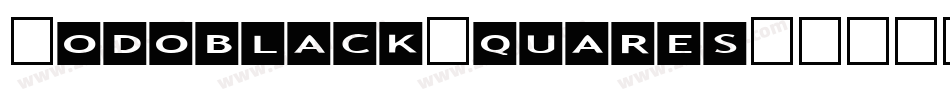 BodoblackSquares字体转换