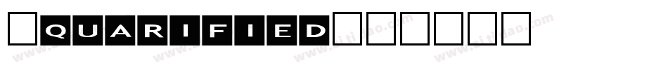 Squarified字体转换