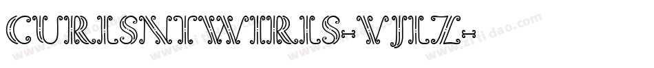 CurlsNTwirls-VJLZ字体转换
