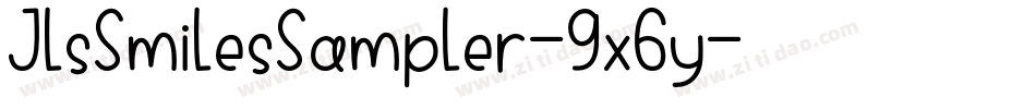 JlsSmilesSampler-9x6y字体转换