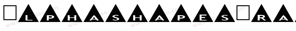 AlphashapesGravestones-RvEe字体转换