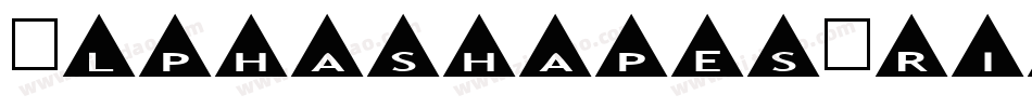 AlphashapesGrids-6LBo字体转换