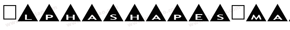 AlphashapesXmasBalls-6yJv字体转换