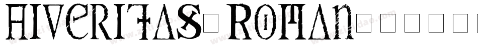 AIVeritas-Roman字体转换