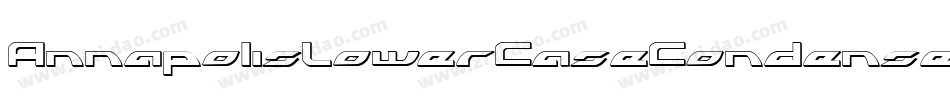AnnapolisLowerCaseCondensed-jO90字体转换