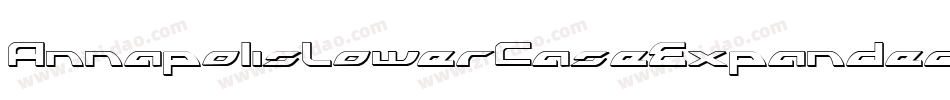 AnnapolisLowerCaseExpandedItalic-6KRA字体转换