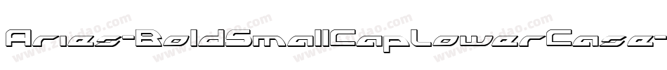 Aries-BoldSmallCapLowerCase字体转换