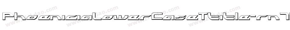 PhoeniciaLowerCaseTtitle-rn7B字体转换 PhoeniciaLowerCaseTtitle-rn7B字体转换