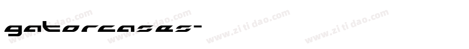 gatorcases字体转换